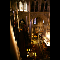 Blick vom Dach der Orgel