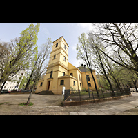 Berlin, Luisenkirche, Ansicht mit Turm von Sdwesten