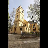 Berlin, Luisenkirche, Ansicht mit Turm von Sdwesten