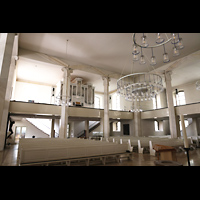 Berlin, Luisenkirche, Seitlicher Blick zur Orgel