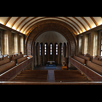 Berlin, Martin-Luther-Gedchtniskirche, Blick von der Orgelempore in die Kirche