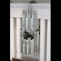 Berlin, St. Hedwigs-Kathedrale, Blick vom Kuppelumgang auf die Orgel
