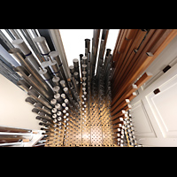 Berlin, St. Hedwigs-Kathedrale, Pfeifen im Rckpositiv, C-Seite