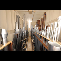 Berlin, St. Hedwigs-Kathedrale, Pfeifen im Schwellwerk