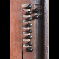 Berlin, Universitt der Knste (UDK), Registerzge der Italienischen Orgel