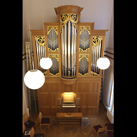 Berlin, Universitt der Knste (UDK), Rowan West-Orgel vom oberen Balkon aus gesehen