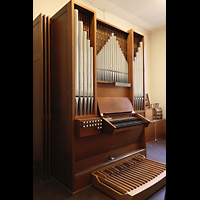 Berlin, Universitt der Knste (UDK), Karl Schuke-Orgel im bungsraum B seitlich