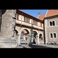 Braunschweig, Dom St. Blasii, Verbindungsgang vom Dom zur Burg Dankwarderode