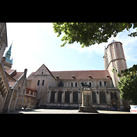 Braunschweig, Dom St. Blasii, Burgplatz und  Dom von Sden