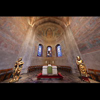 Braunschweig, Dom St. Blasii, Chorraum mit Secco-Malereien
