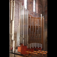 Braunschweig, Dom St. Blasii, Nord-Chororgel vom Chor aus gesehen
