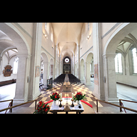 Braunschweig, Dom St. Blasii, Innenraum in Richtung Hauptorgel