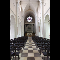 Braunschweig, Dom St. Blasii, Innenraum in Richtung Hauptorgel