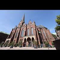 Hamburg, Hauptkirche St. Petri, Ansicht von Sdosten vom Speersort
