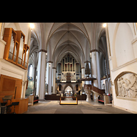 Hamburg, Hauptkirche St. Petri, Chor- und Hauptorgel