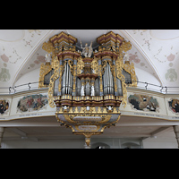 Horb, Stiftskirche Heilig Kreuz (kath.), Rckpositiv