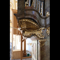 Kempten, Basilika St. Lorenz, Wahlweise rein mechanisch bedienbare Balganlage der Laurentiusorgel