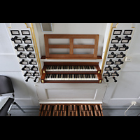 Krummhrn, Reformierte Kirche, SPieltisch von oben