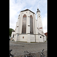 Landsberg am Lech, Stadtpfarrkirche Mari Himmelfahrt, Chor und Turm