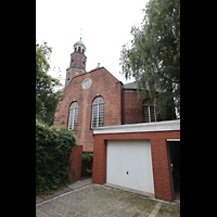 Leer, Groe Kirche, Ansicht von Sdwesten