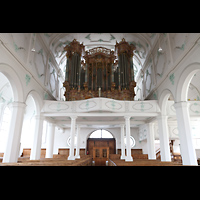 Lindau, Ev. Stadtkirche St. Stephan (Hauptorgel), Hauptorgelempore