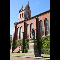 Norderney, Inselkirche, Ansicht von Sden