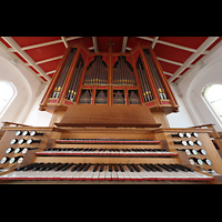 Norderney, Inselkirche, Orgel mit Spieltisch