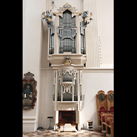 Chororgel mit Spieltisch Passau, Dom St. Stephan, Chororgel mit Spieltisch