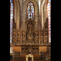 Schleswig, Dom St. Petri, Bordesholmer Passionsaltar von Hans Br�ggemann (1514-21), 12,60 m hoch