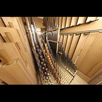 Schleswig, Dom St. Petri, Pfeifen im Schwellwerk