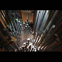 Schleswig, Dom St. Petri, Pfeifen im R�ckpositiv