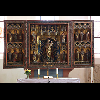 Strausberg, St. Marien, Hochaltar aus dem 15. Jh.