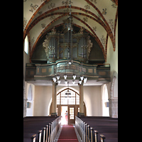Strausberg, St. Marien, Orgelempore