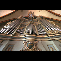 Strausberg, St. Marien, Orgelprospekt perspektivisch