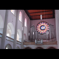 Stuttgart, Liebfrauenkirche, Orgelempore seitlich