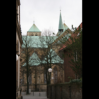 Mnster, Dom St. Paulus, Auenansicht vom Chor