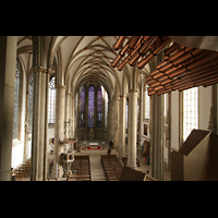 Münster, St. Lamberti, Blick von den Spanischen Trompeten zur Chororgel