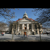 Berlin, Franzsische Friedrichstadtkirche (Franzsischer Dom), Ansicht von hinten