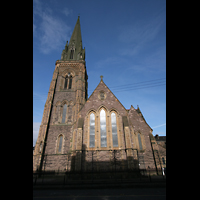 Glasgow, St. Mary's Episcopal Cathedral, Außenansicht von Chor aus