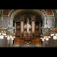 Glasgow, Kelvingrove Museum, Concert Hall, Orgelprospekt