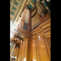 Glasgow, Kelvingrove Museum, Concert Hall, Seitenansicht der Orgel