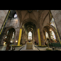 Edinburgh, St. Giles' Cathedral, Blick vom Altar in Richtung Hauptportal