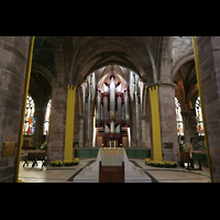 Edinburgh, St. Giles' Cathedral, Vierungm, Altar und Orgel