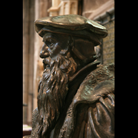 Edinburgh, St. Giles' Cathedral, John Knox Skulptur