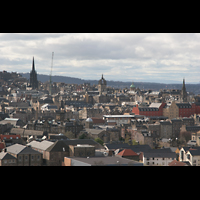 Edinburgh, St. Giles' Cathedral, Ansicht vom Arthur's Seat aus