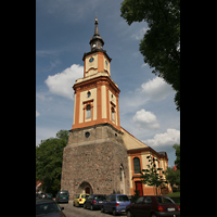 Horizonale Regalpfeifen der Chororgel