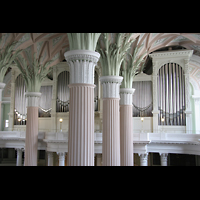 Leipzig, Nikolaikirche, Säulen und Orgel