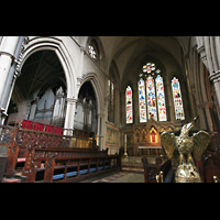 London, St. Mary Abbots, Chorraum mit Orgel