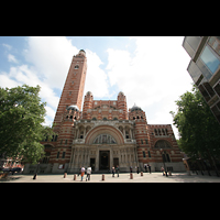 London, Westminster Cathedral, Fassade mit Turm