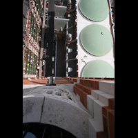 London, Westminster Cathedral, Blick vom Turm nach unten